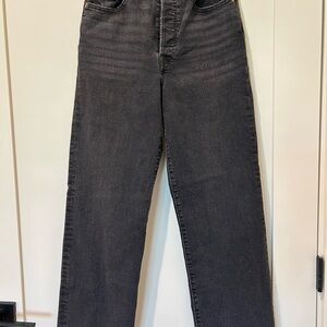 Levis Ribcage Straight Jeans